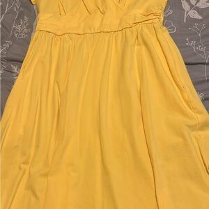 Yellow Midi Dress